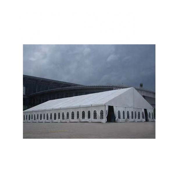 Mamahaling Outdoor Tent Malaking Kapasidad White Aluminum Alloy Canopy Tent Party Event Business Tent