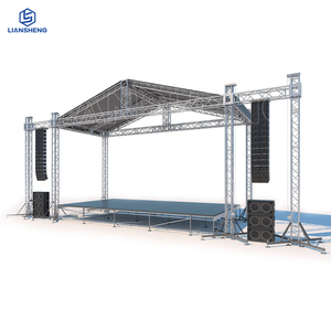 Hot Sale Outdoor Stage Podium Para sa Concert Event At Libreng Design Truss Aluminum Display