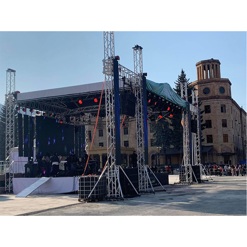 Presyo ng Pabrika Custom na Panlabas na Lage Truss System Stage na Ibinebenta sa Labas ng Aluminum Alloy Concert Stage Podium 