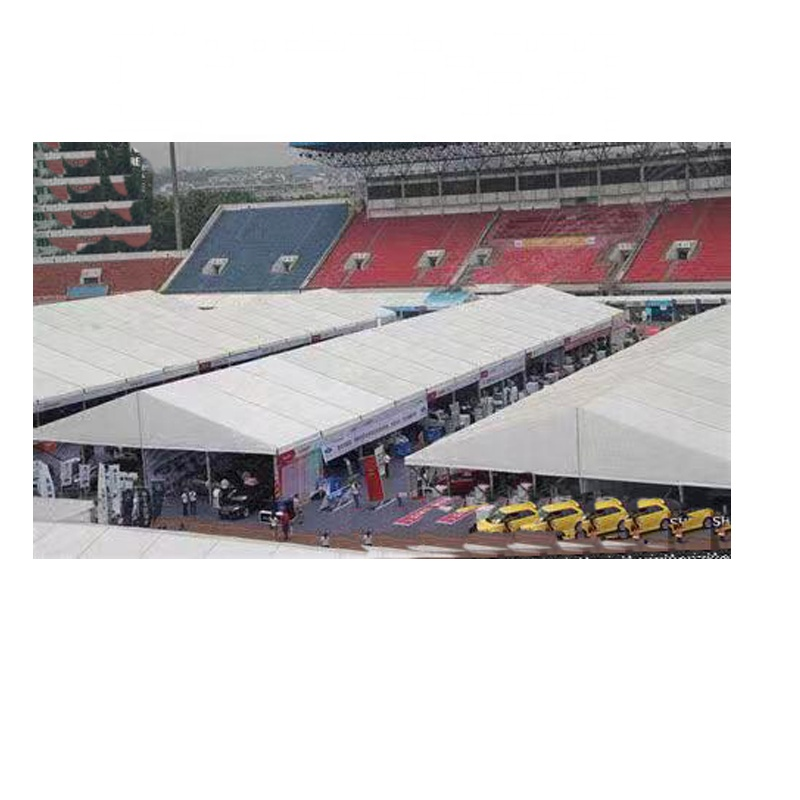 Mamahaling Outdoor Tent Malaking Kapasidad White Aluminum Alloy Canopy Tent Party Event Business Tent