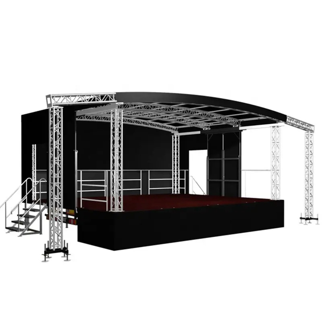 Presyo ng Pabrika Murang Aluminum Alloy Stage Truss Para sa Outdoor Concert Platform For Sale