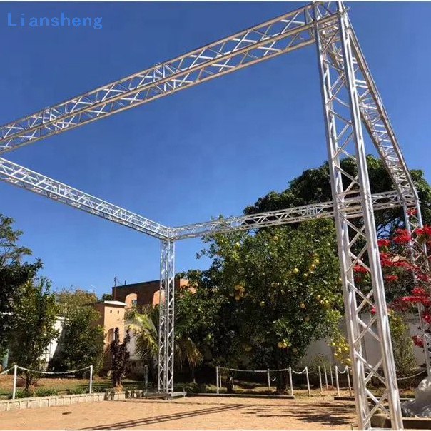 Hot Sale Customized Size Design Aluminum Truss Stand LED Lighting Truss DJ Stage Platform Para sa Event Show Concert