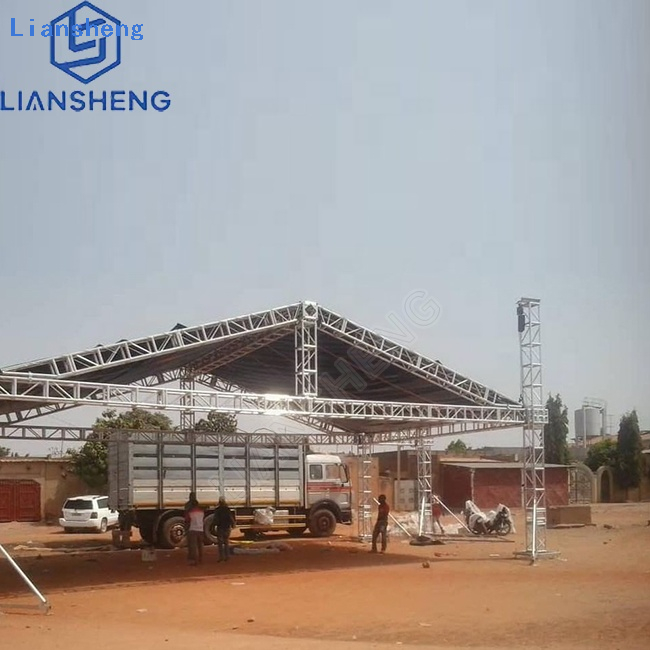 Panlabas na Concert Truss Aluminum Mobile Event Truss Display Portable Concert Stage Platform For Sale