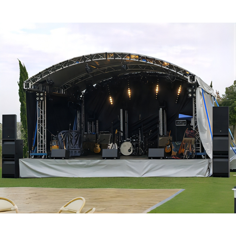 Presyo ng Pabrika Custom na Panlabas na Lage Truss System Stage na Ibinebenta sa Labas ng Aluminum Alloy Concert Stage Podium 