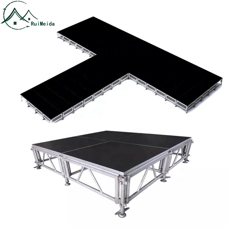 Panlabas na event stage platform concert podium aluminum truss stage lights Truss concert stage