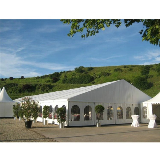 Outdoor Tents Heavy Duty Aluminum Structure Exhibition Expo Trade Show Tent Custom na Laki ng Tent Kulay