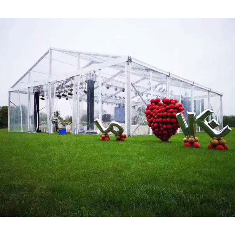 2023 Sikat na Aluminum Frame Event Tent Para sa Outdoor Waterproof PVC Wedding And Party Trade Show Tent