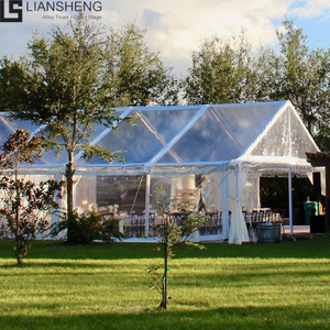 Hot Sale Transparent Custom Tent 10x20m 10x30m 20x30m Tent Wedding Party Tent para sa mga Event Marquee na May 200 300 600 na Kapasidad