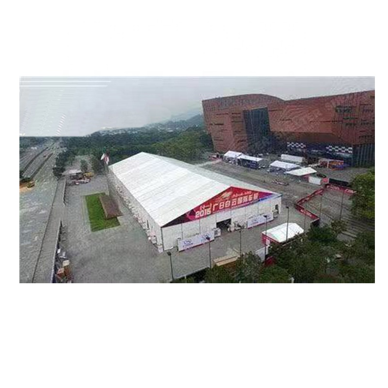 Mamahaling Outdoor Tent Malaking Kapasidad White Aluminum Alloy Canopy Tent Party Event Business Tent