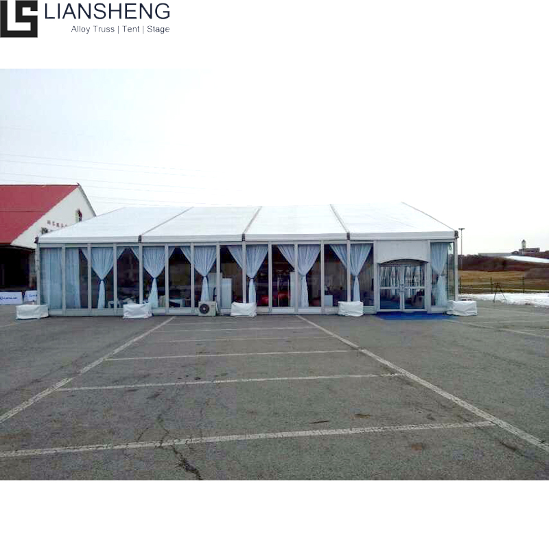 Outdoor Permanent White Outdoor Tents Warehouse Tent Para sa Storage Customized Malaking Kapasidad Marquee Tent