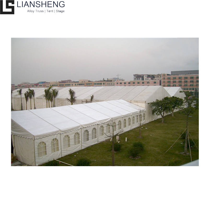 Outdoor Permanent White Outdoor Tents Warehouse Tent Para sa Storage Customized Malaking Kapasidad Marquee Tent