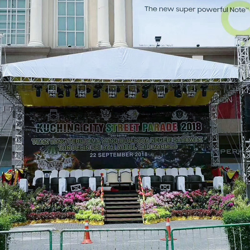 Outdoor Event Aluminum Concert Truss Display Display display panlabas na stage Aluminum Stage For Sale