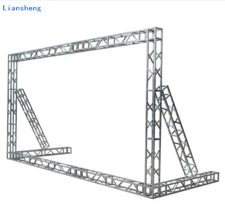 Direktang Supply ng Pabrika Hot Sale 12 x 10 x 6 m Outdoor Concert Truss Stand System Light Stage Podium Concert With Lifting System 