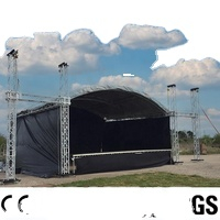 A-Shaped Roof Concert Stage Aluminum Truss