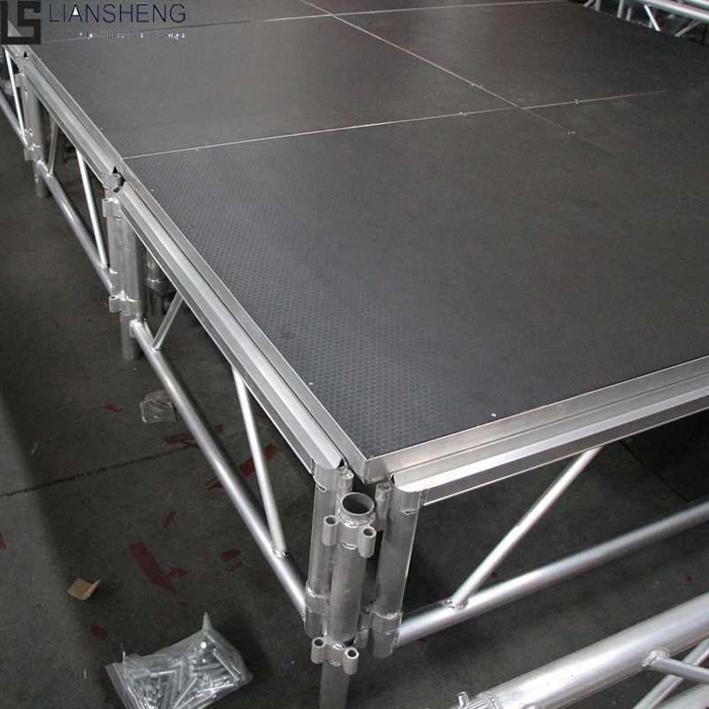 Panlabas na event stage platform concert podium aluminum truss stage lights Truss concert stage