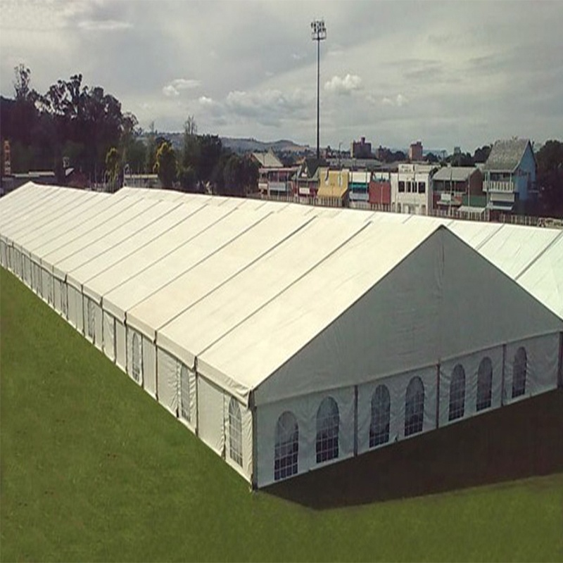 Outdoor Permanent White Outdoor Tents Warehouse Tent Para sa Storage Customized Malaking Kapasidad Marquee Tent