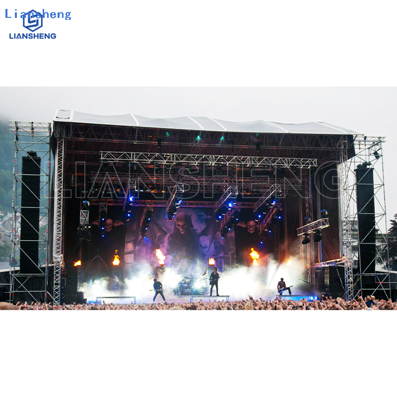 Aluminum Outdoor Event Concert Event Stage Platform Truss Aluminum Display Customized na Disenyo