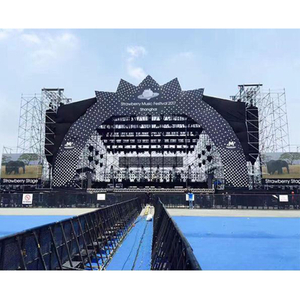 Ang presyo ng pabrika sa labas ng event stage platform lights truss display sound speaker truss system para sa event