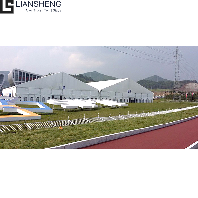 Outdoor Permanent White Outdoor Tents Warehouse Tent Para sa Storage Customized Malaking Kapasidad Marquee Tent