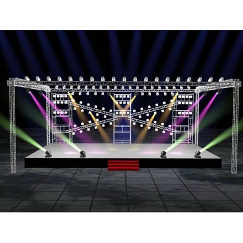 Presyo ng Pabrika Custom na Panlabas na Lage Truss System Stage na Ibinebenta sa Labas ng Aluminum Alloy Concert Stage Podium 