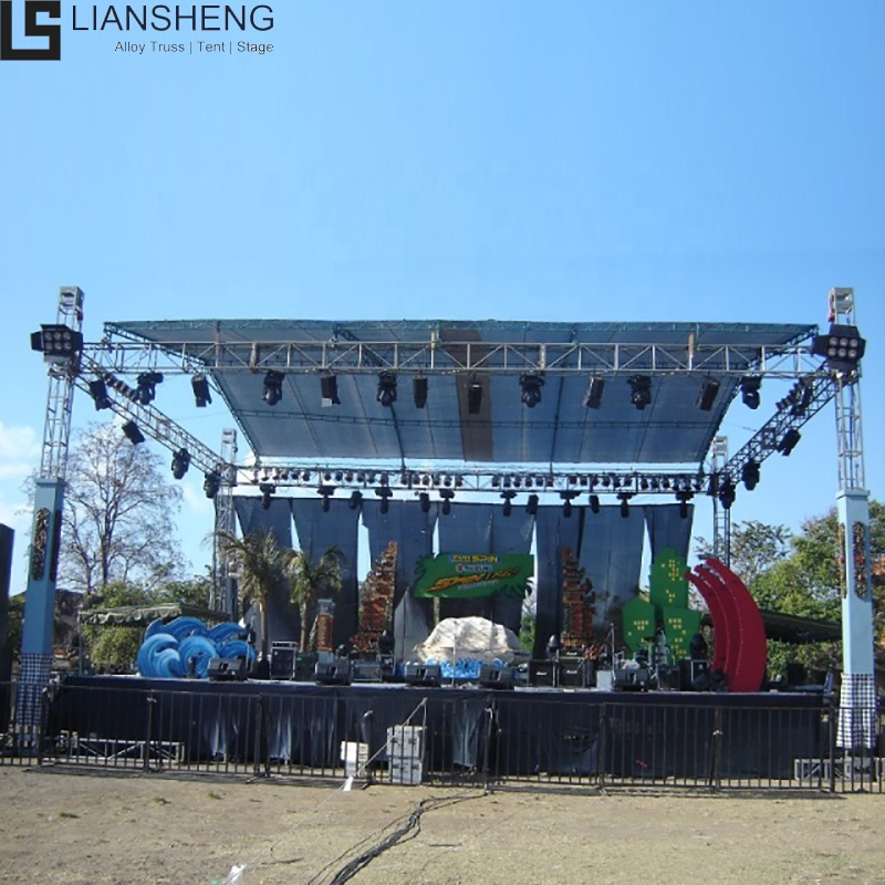 Panlabas na Wedding Event Stage Portable Concert Stage Aluminum Alloy Frame Stage Platform Para sa Exhibition