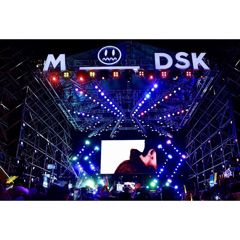 Madaling Pag-install sa Outdoor Concert Event Aluminum Spigot Truss Display Portable Aluminum Stage Platform