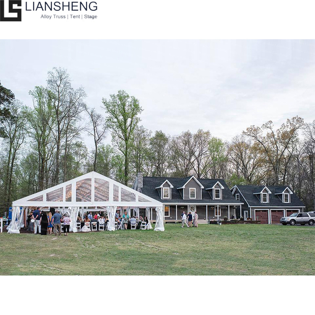 Outdoor Aluminum Frame Wedding Tent Para sa 200 300 400 500 na Panauhin