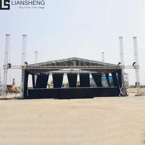 De-kalidad na Outdoor Aluminum Stage Truss System para sa Speaker Display