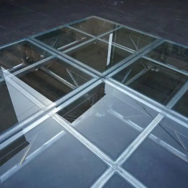 Yugto ng Kasal na Natitiklop na Portable Glass Aluminum