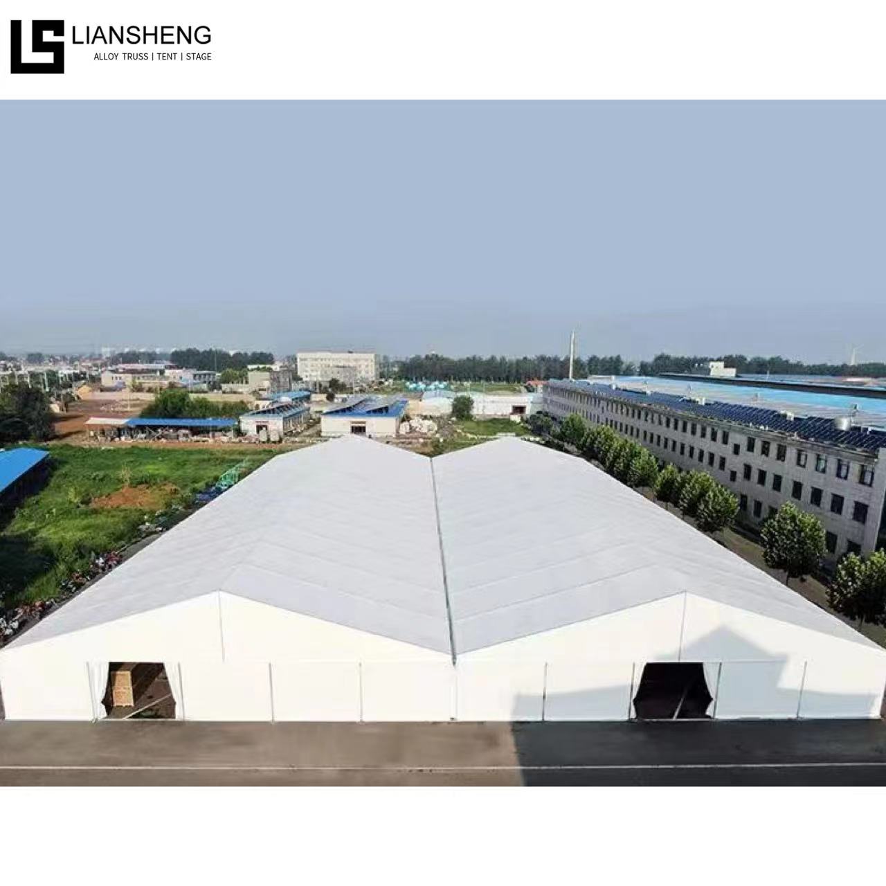 500-Person Aluminum PVC Wedding Marquee