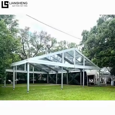 Clear Transparent Outdoor Canopy Aluminum Alloy Wedding Party Tent Event Tent