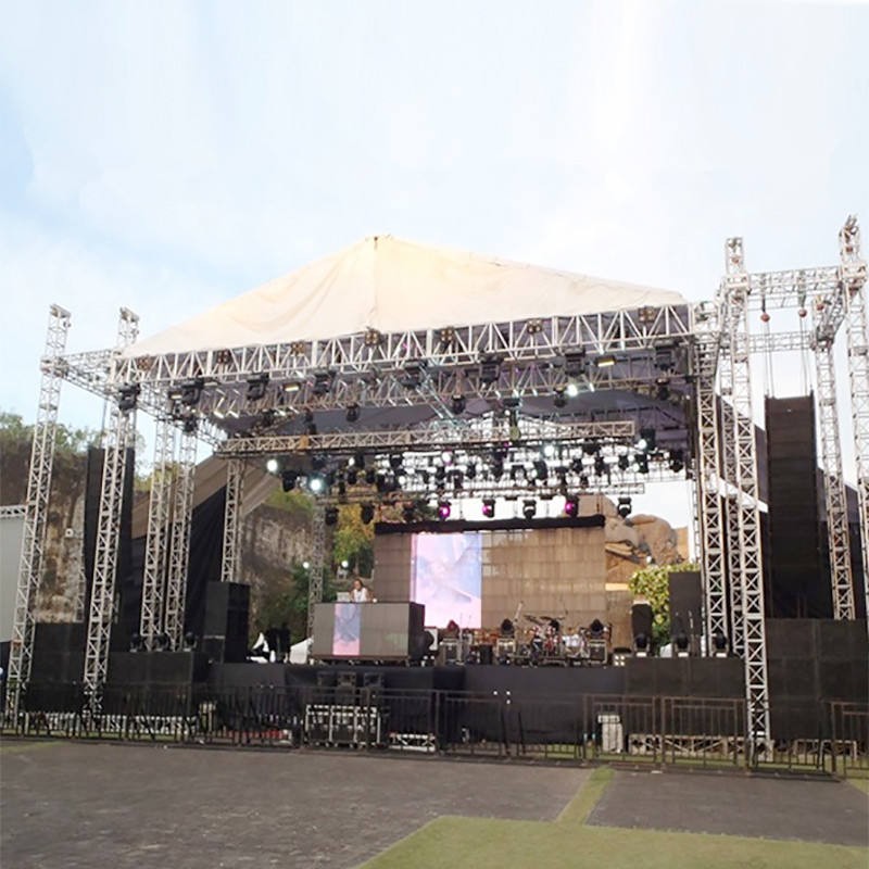 Libreng Design Flat Top Aluminum Truss Stage System Customized Design Concert Event Outdoor Stage