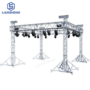 Panlabas na Aluminum Mobile Stage Platform Anti slip Indoor Concert Stage Podium Triangle Roof Truss Display at Event Stage