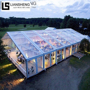 Malaking Transparent na Aluminum Frame Wedding Tent Manufacturer Marangyang Party Event Tent Supplier