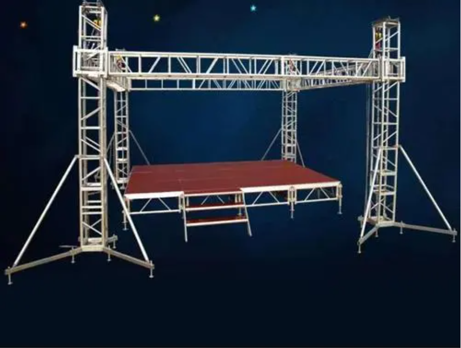 Nangungunang Mabentang Aluminum Truss Stage Para sa Outdoor Party Event Heavy Duty Stage For Sale