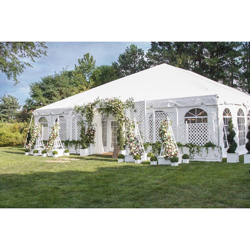 Outdoor Aluminum Frame Clear Span Wedding Party Tents para sa mga Event