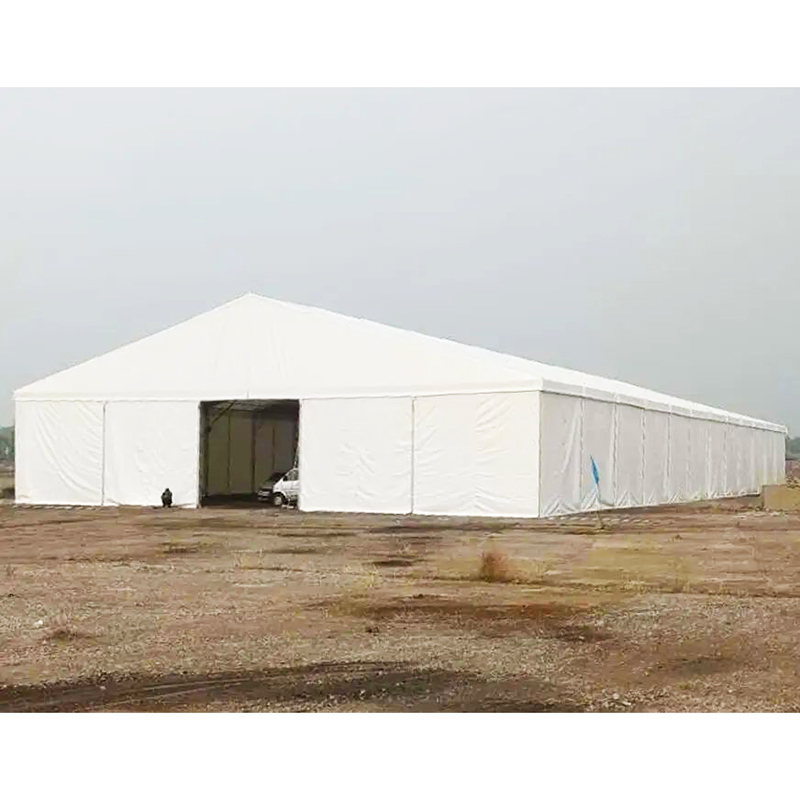 Pakyawan Mas Malaking Puting PVC Tent para sa Mga Kaganapan 40x80 20x20 40x60 Aluminum Frame Marquees Church Reception Warehouse Party Exhibition