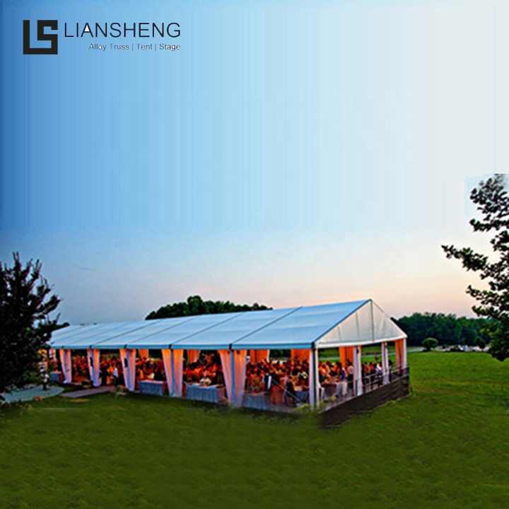 20 x 40 Panlabas na Aluminum Frame Transparent na Wedding Tent