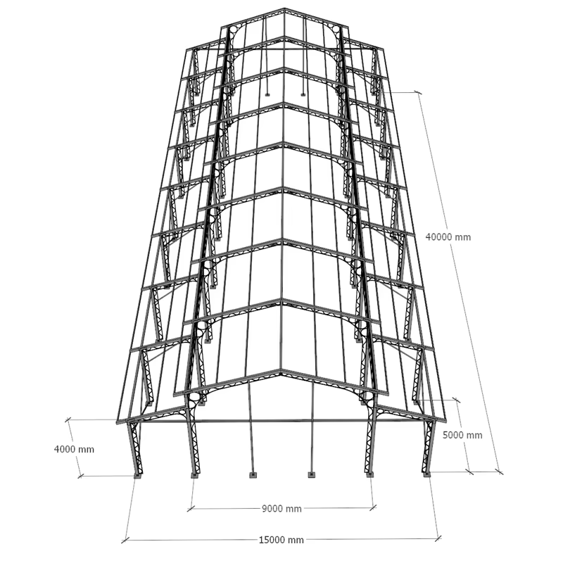 Bagong Arrival Black Frame Wedding Tents Atrium Event Venue Structure Marquee na may Glass Wall Structure Tent para sa Party Events