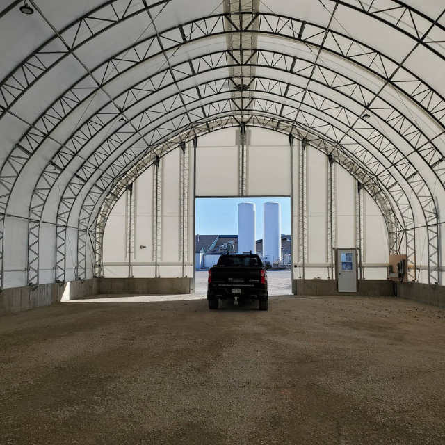 Heavy Duty Semi-circular Industrial Tent Manufacturer Aluminum Alloy Warehouse Tent for Sale