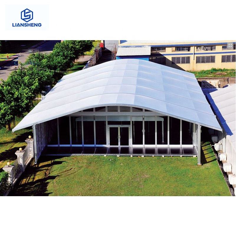 Heavy Duty Semi-circular Industrial Tent Manufacturer Aluminum Alloy Warehouse Tent for Sale