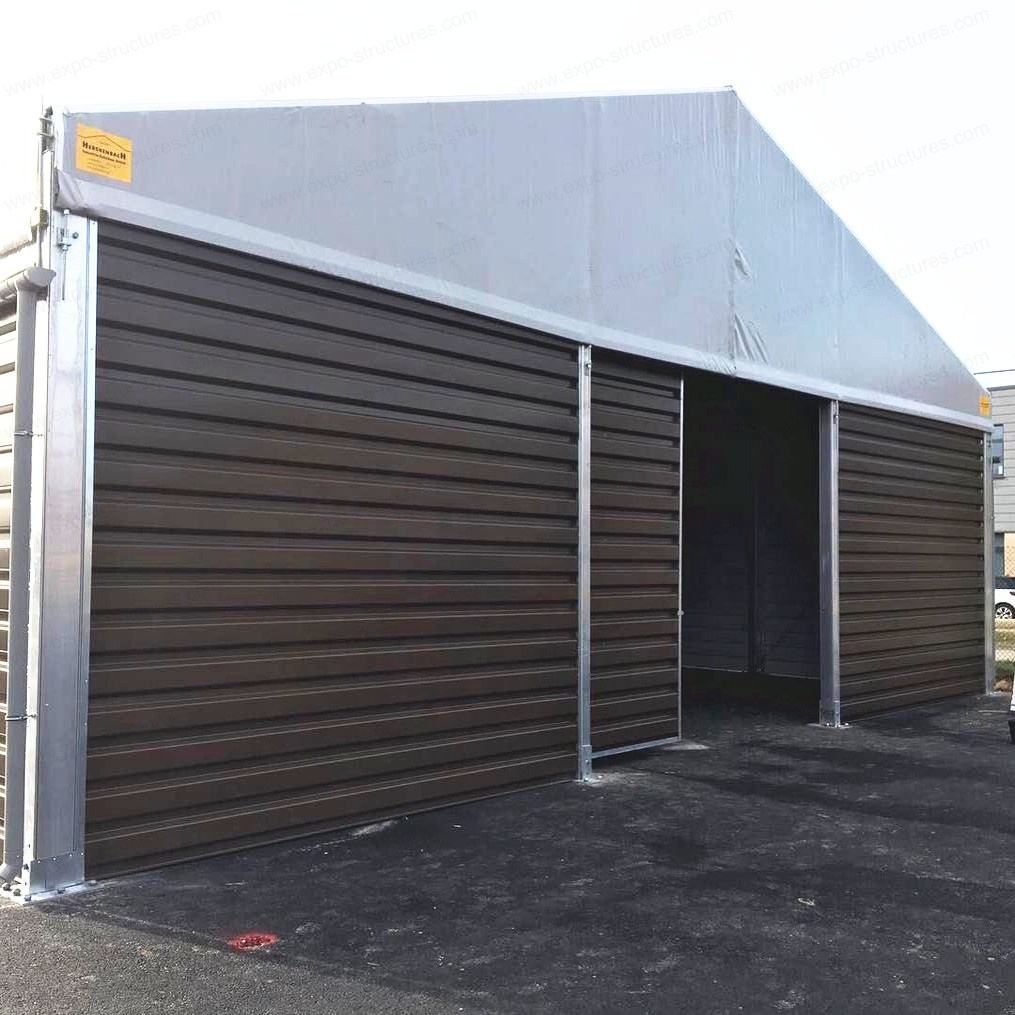 Malaking Industrial Warehouse Storage Tent UV-Proof PVC Waterproof Fireproof Sandwich Durable Steel Sheet Tela na Panlabas na Paggamit Logo