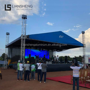 Aluminum Alloy Concert Stage Truss Supplier Propesyonal na Outdoor Stage Rigging System
