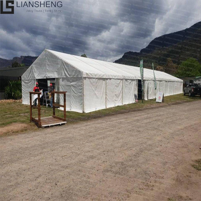 20x30m High Quality Aluminum Frame Industrial Tent Mabigat na Tungkulin para sa Trade Show Tent na Ibinebenta