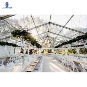 Liansheng · Sky Pavilion | 20m x 30m panoramic transparent PVC wedding tent (custom na modelo)