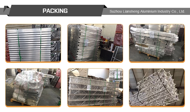 Yugto ng Kasal na Natitiklop na Portable Glass Aluminum