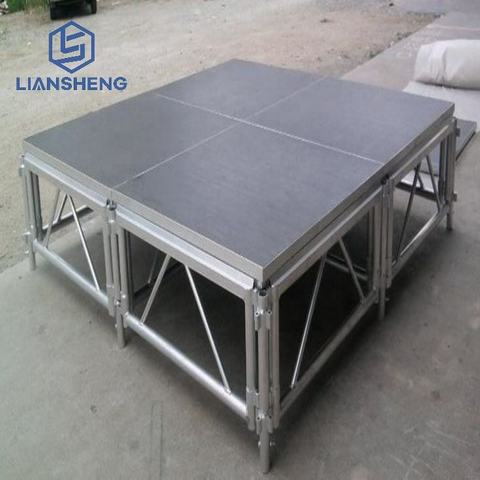 Aluminum Stage Mobile Show Stage Portable Truss Display Outdoor Folding Stage Platform Support OEM