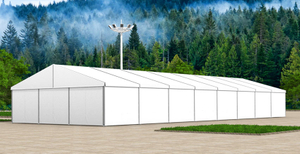 Outdoor Permanent Storage Tent Aluminum Structure Warehouse Tent Tent ng Exhibition ng Kaganapan sa Kasal