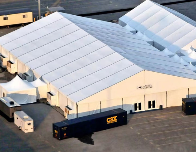 Malaking Outdoor PVC Waterproof Industrial Storage Warehouse Party Event Tent