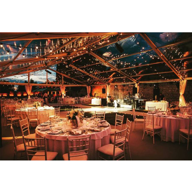 Outdoor Aluminum Frame Clear Span Wedding Party Tents para sa mga Event